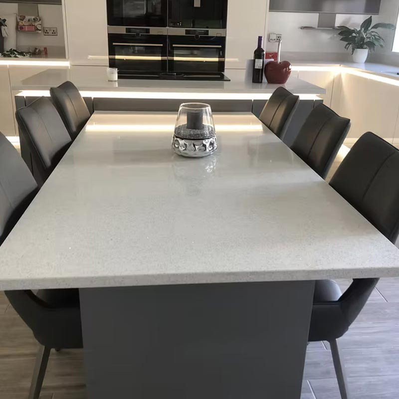 Plan de travail en Quartz Silestone Blanco Maple 14
